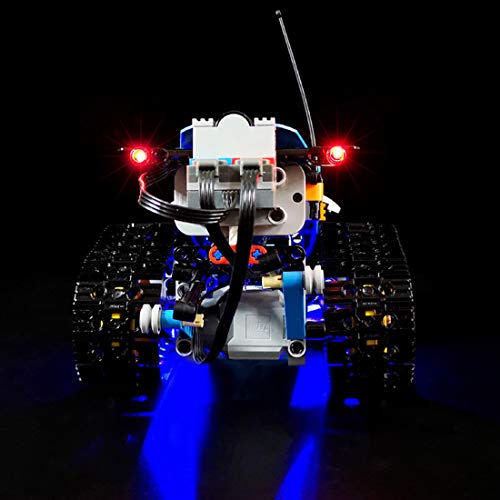 ColiCor Conjunto de Luces Lluminación para Lego 42095 Technic Vehículo Acrobático a Control Remoto, Kit de luz LED Compatible con Lego 42095