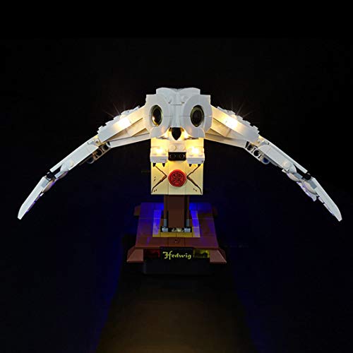 ColiCor Conjunto de Luces Lluminación para Lego 75979 Harry Potter Hedwig , Kit de luz LED Compatible con Lego 75979