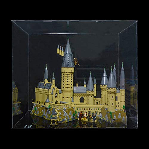 ColiCor Estuche de acrílico para LEGO 71043 Harry Potter Hogwarts Castle, a prueba de polvo, caja de exhibición compatible con Lego 71043