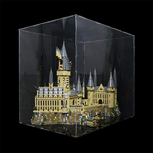 ColiCor Estuche de acrílico para LEGO 71043 Harry Potter Hogwarts Castle, a prueba de polvo, caja de exhibición compatible con Lego 71043