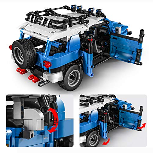 ColiCor Technic Off Road modelo de coche 999 piezas 4x4 Off-Road Kit de construcción para Land Rover Defender, bloques de construcción compatibles con Lego Technic