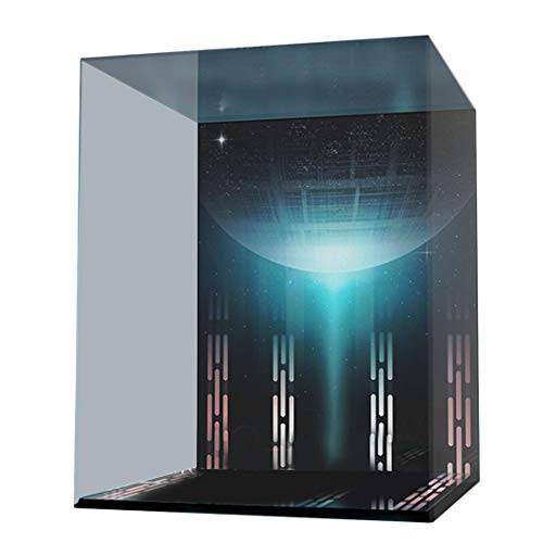 ColiCor Vitrina de Acrílica Display Case para Lego Star Wars Casco de Soldado de Asalto 75276, Caja de Exhibición a Prueba de Polvo Compatible con Lego 75276