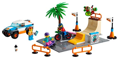 Collectix Lego 60290 Lego City Skate Park - Juego de skateboard Lego City (bolsa de plástico 30568, a partir de 5 años)