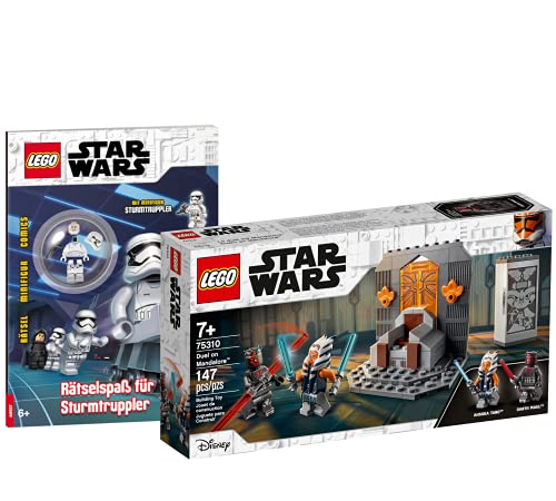 Collectix Lego 75310 Star Wars Duell sobre Mandalore + Atraicionamiento para trompetas de asalto (cubierta blanda)