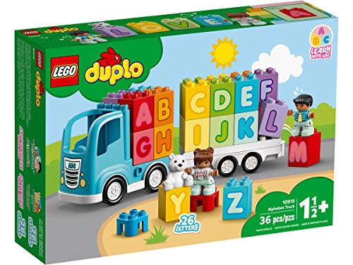 Collectix Lego DUPLO Set - Juego de mesa (Mi primer camión ABC (10915) + Mi primer cohete espacial (30322), set de regalo a partir de 18 meses