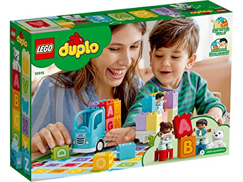 Collectix Lego DUPLO Set - Juego de mesa (Mi primer camión ABC (10915) + Mi primer cohete espacial (30322), set de regalo a partir de 18 meses