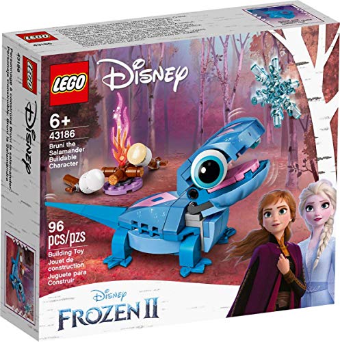 Collectix Lego Frozen Set – Disney Frozen Salamandra Bruni (43186) + Frozen 2 mágicas Diversión de pintura (tapa blanda), set de regalo a partir de 5 años