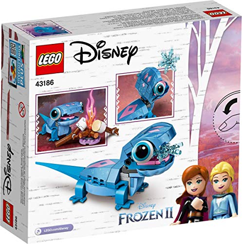 Collectix Lego Frozen Set – Disney Frozen Salamandra Bruni (43186) + Frozen 2 mágicas Diversión de pintura (tapa blanda), set de regalo a partir de 5 años