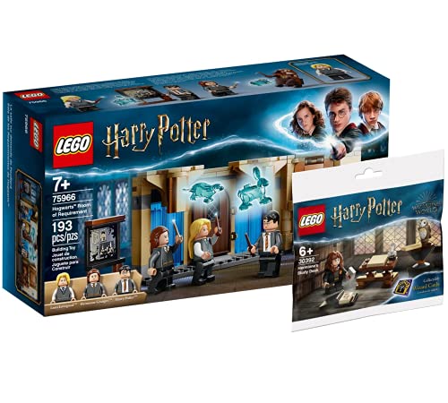 Collectix Lego Harry Potter 30392 – El espacio de los deseos de Hogwarts 75966 + escritorio Hermies (bolsa de plástico)