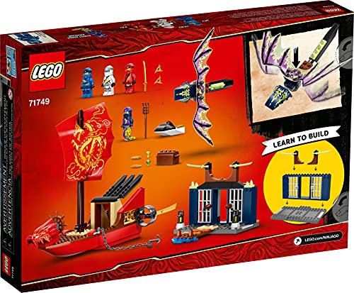 Collectix Lego Set – Avión Ninjago con el avión ninja 71749 + La victoria del ninja verde (cubierta blanda)