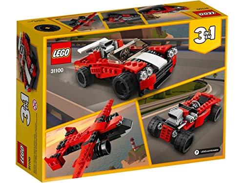 Collectix Lego Set – Coche deportivo Lego Creator (31100) + Lego Creator Monster ruck (31101), set de regalo a partir de 6 años