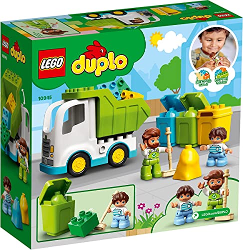 Collectix Lego Set – Duplo de recogida de residuos y reciclaje 10945 + Duplo Mi primer cohete espacial 30322