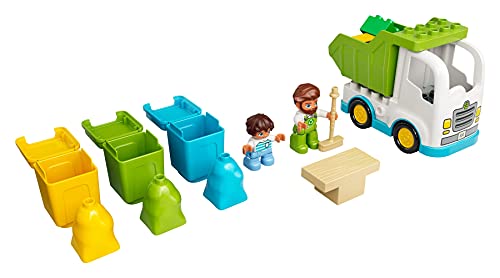 Collectix Lego Set – Duplo de recogida de residuos y reciclaje 10945 + Duplo Mi primer cohete espacial 30322