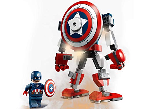 Collectix Lego Set - Marvel Avengers Capitán América Mech 76168 + Marvel Avengers Thor Mech 76169, el regalo perfecto para niños a partir de 7 años.