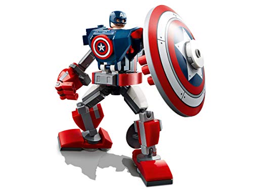 Collectix Lego Set - Marvel Avengers Capitán América Mech 76168 + Marvel Avengers Thor Mech 76169, el regalo perfecto para niños a partir de 7 años.