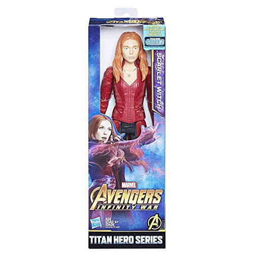 Collector Avengers Infinity War – Scarlet Witch – Serie Titan Hero, Aprox. 12".