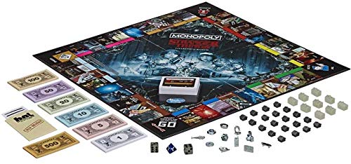 Collector s Edition Stranger Things Monopoly – los telares Upside Down The Webs más grandes que nunca.