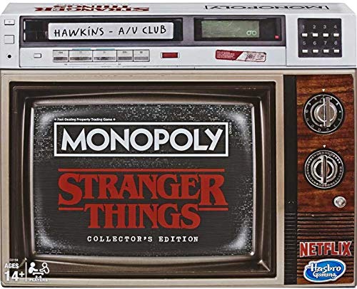 Collector s Edition Stranger Things Monopoly – los telares Upside Down The Webs más grandes que nunca.