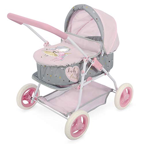 ColorBaby - Carrito de muñecas, cuco y sillita de paseo 3 en 1 lovely friends cb toys (49274)