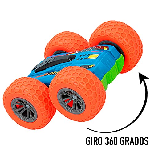 ColorBaby - Coche radiocontrol volteretas Kool Speed (46277)