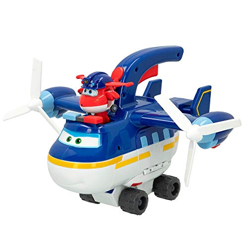 ColorBaby Super Wings - Patrullera Policía 2 en 1 con Figura Jett 43942