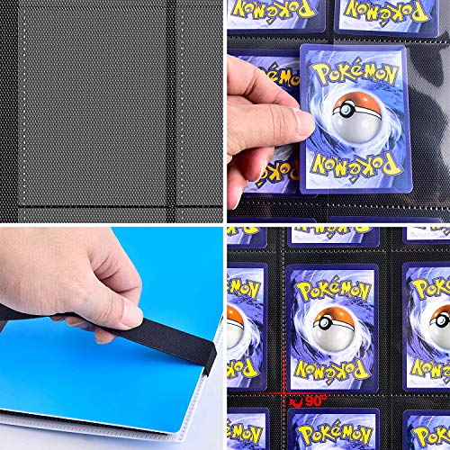 COMECASE - Funda para tarjetas de Pokemon Card Game, soporte para tarjetas, álbum de Pokemon, carpeta, libro de coleccionistas de cartas GX EX.