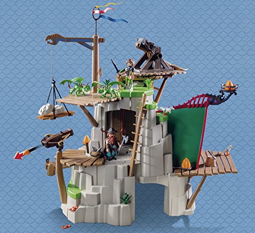 Cómo entrenar a tu Dragón-Isla de Berk How To Train Your Dragon Playset de Figuras de Juguete, Multicolor, 58,5 x 25 x 50 cm Playmobil 9243