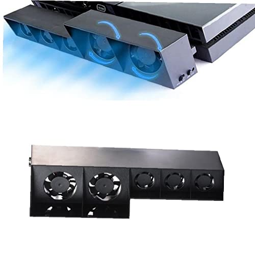 Console Cooler, Fan de enfriamiento PS4 Control de temperatura 5 Ventilador de escape de calor para PlayStation 4 Console, EXPERIENCIA DE JUEGO EXPLICITAD