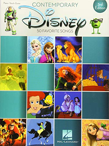 Contemporary disney - 3rd edition (pvg) piano, voix, guitare: 50 Favorite Songs (Piano-vocal-guitar)