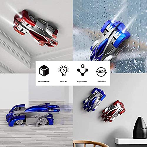 Control Remoto Stunt Car, Juguetes DE NIÑOS TIENDO DE LA Pared Coche, Modos Dual / Rotación de 360 °, Coche de Escalada eléctrica RC Carring Cars para Boys, D