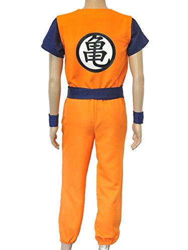 CoolChange Disfraz Cosplay de Son Goku en el Duende Tortuga | Talla: S