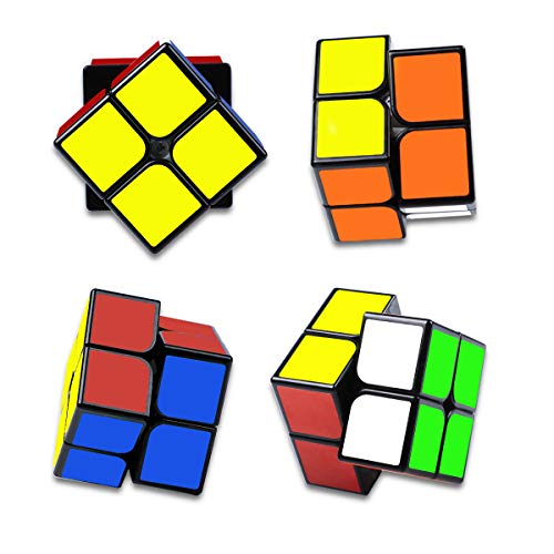 Coolzon Cubo Magico 2x2x2 Speed Puzzle Cube, Magic Cube 2x2 3D Puzzle Jigsaw Juguetes Educativos Regalos para Niños y Adultos