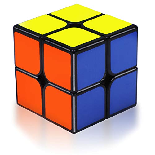 Coolzon Cubo Magico 2x2x2 Speed Puzzle Cube, Magic Cube 2x2 3D Puzzle Jigsaw Juguetes Educativos Regalos para Niños y Adultos