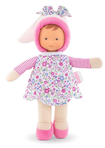 Corolle Mon Doudou- Muñeca Miss Flores 25cm de Cuerpo Blando y Carita de Vinilo, Delicado Aroma a Vainilla, Desde el Nacimiento