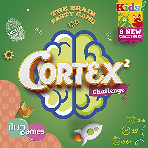 Cortex Kids 2 Illugames Asmodee - Juego de Pensamiento y Memoria