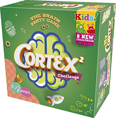 Cortex Kids 2 Illugames Asmodee - Juego de Pensamiento y Memoria