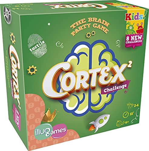 Cortex Kids 2 Illugames Asmodee - Juego de Pensamiento y Memoria