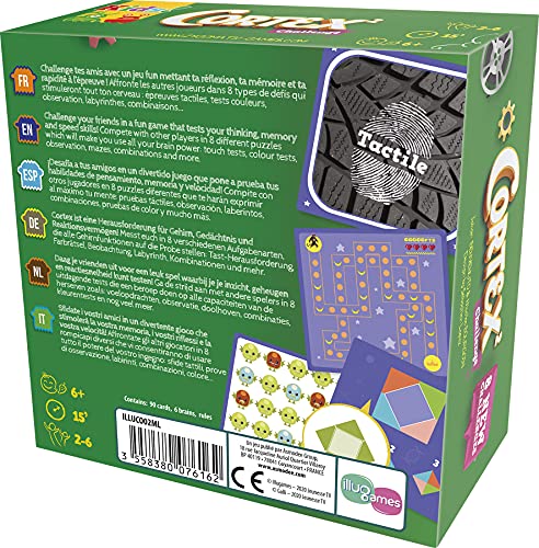 Cortex Kids 2 Illugames Asmodee - Juego de Pensamiento y Memoria