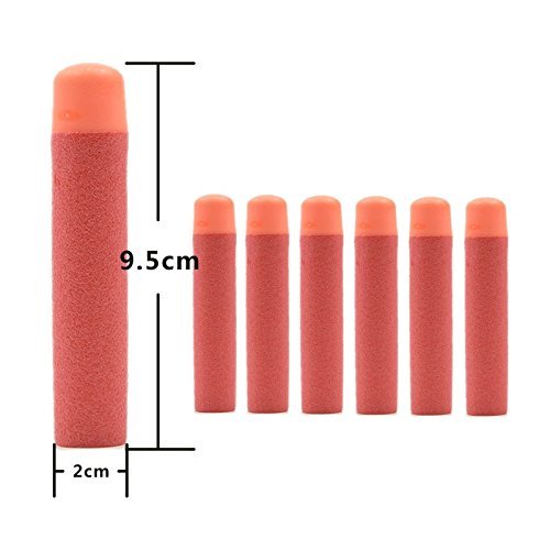 COSORO 30pcs 9,5 cm de espuma suave bala para recarga recarga dardos para Nerf N - Strike Mega Centurion Elite Series Blasters pistola de juguete