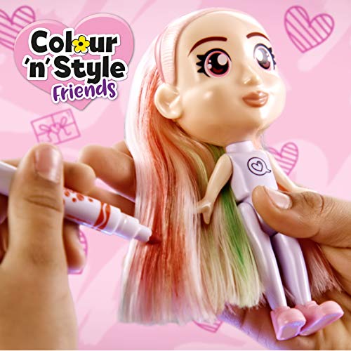 CRAYOLA- Color n Style Friends Lavanda, Morado (918940.005)