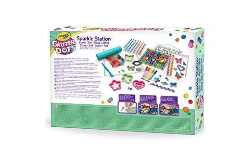 CRAYOLA Glitter Dots-Super Set & Luxe, Color 3, 3 (04-1085)