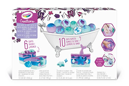 CRAYOLA- Laboratorio Bombas de baño+jabones 54x35 cm, Multicolor (26254)