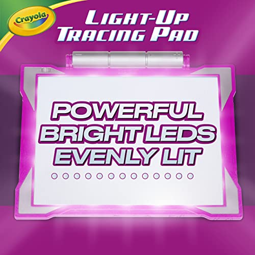 Crayola Light Up Tracing Pad Pink by Binney & Smith