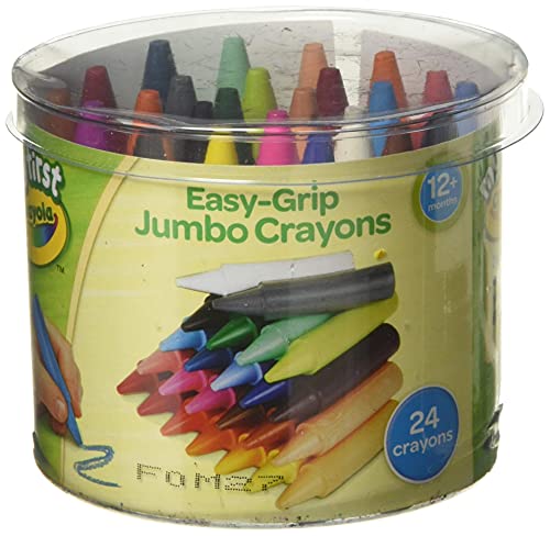 CRAYOLA My First Cubo de 24 Ceras de Colores