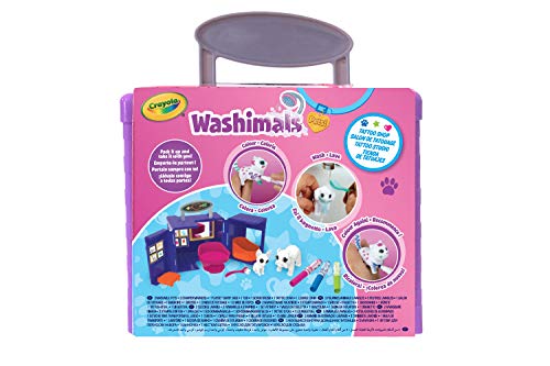 Crayola Washimals - Playset Estudio De Tatuajes, color Multi