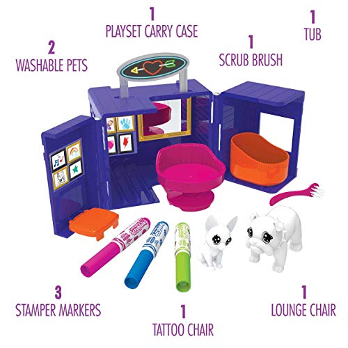 Crayola Washimals - Playset Estudio De Tatuajes, color Multi