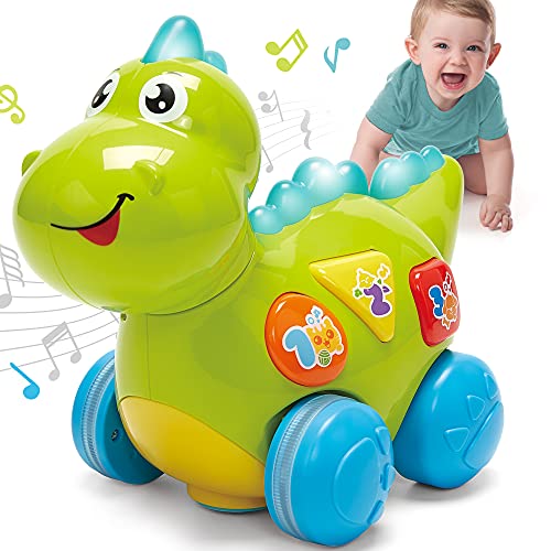 CubicFun Dinosaurios Juguetes Niños 1 año Juguetes Musicales con Luz Juguetes Cognitivos Educativos Tempranos Juguetes Bebe 6 Meses Juguetes para Niños 1 2 años