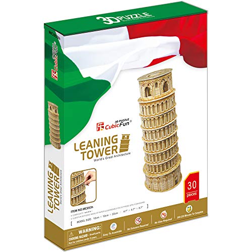 CubicFun MC053h, Leaning Tower, 30 piezas