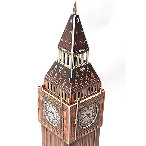 CubicFun- Puzzle 3D LED Big Ben (CPA Toy Group Trading S.L. L501H)