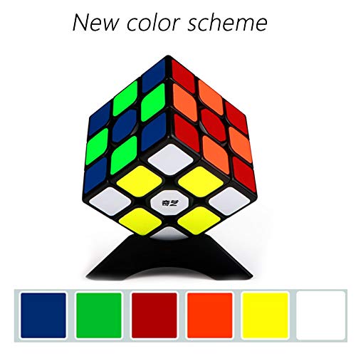 Cubo Magico 3x3 3x3x3 Speed Cube Puzzle Cubo de la Velocidad Niños Juguetes Educativos, Pegatinas de PVC